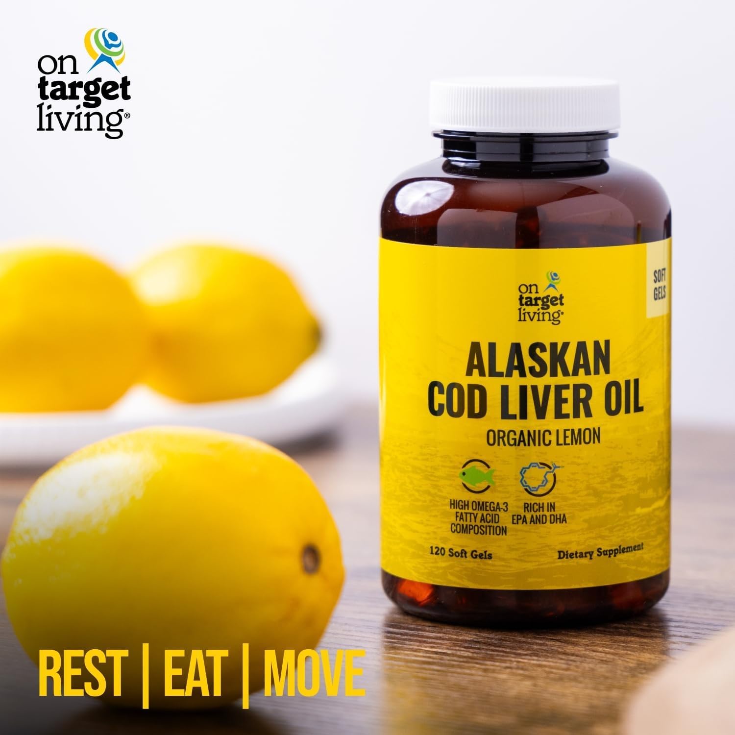 Alaskan Cod Liver Oil-120 Softgels
