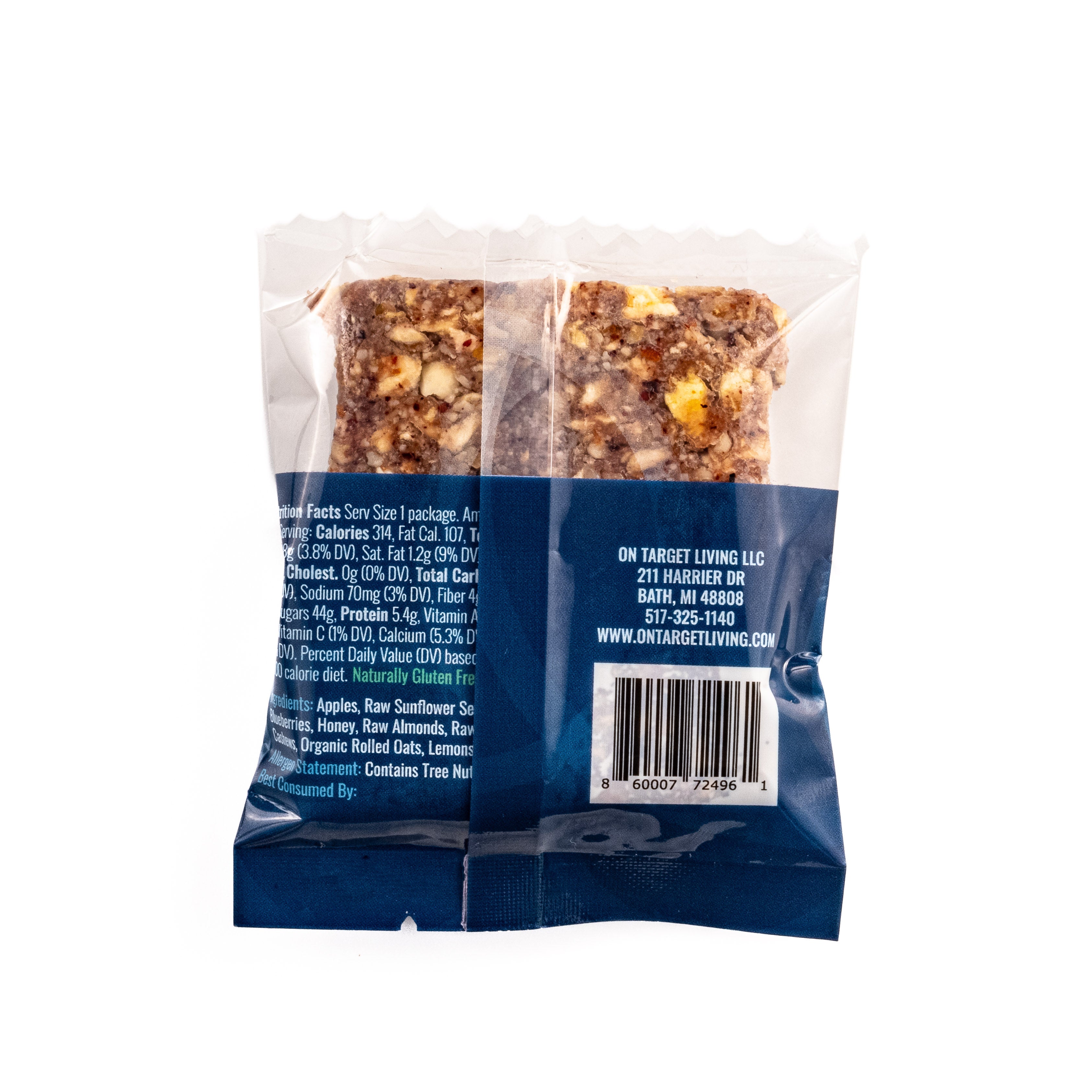 OTL Food Bar 12 Pack- Lemon Blueberry