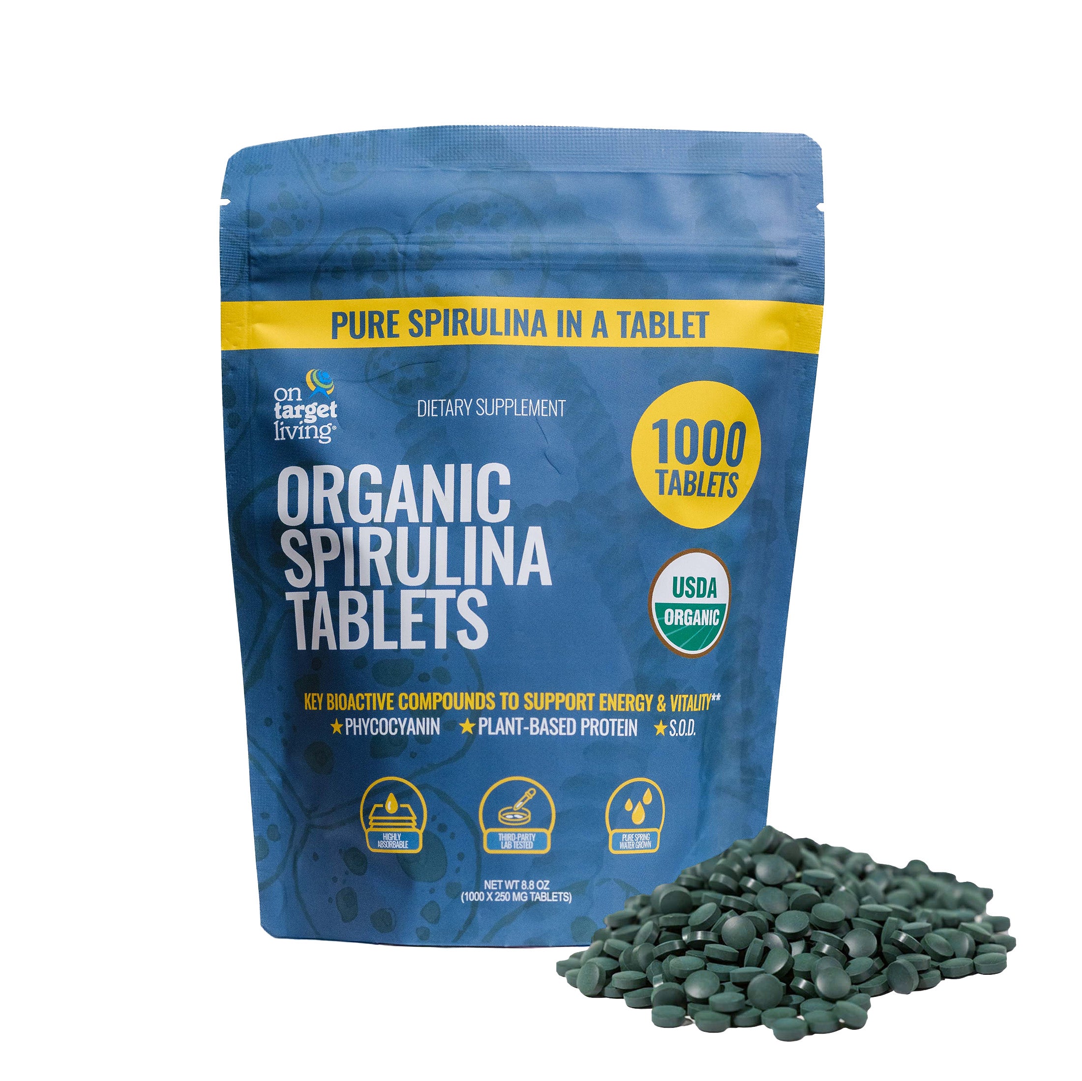 Organic Spirulina Tablets