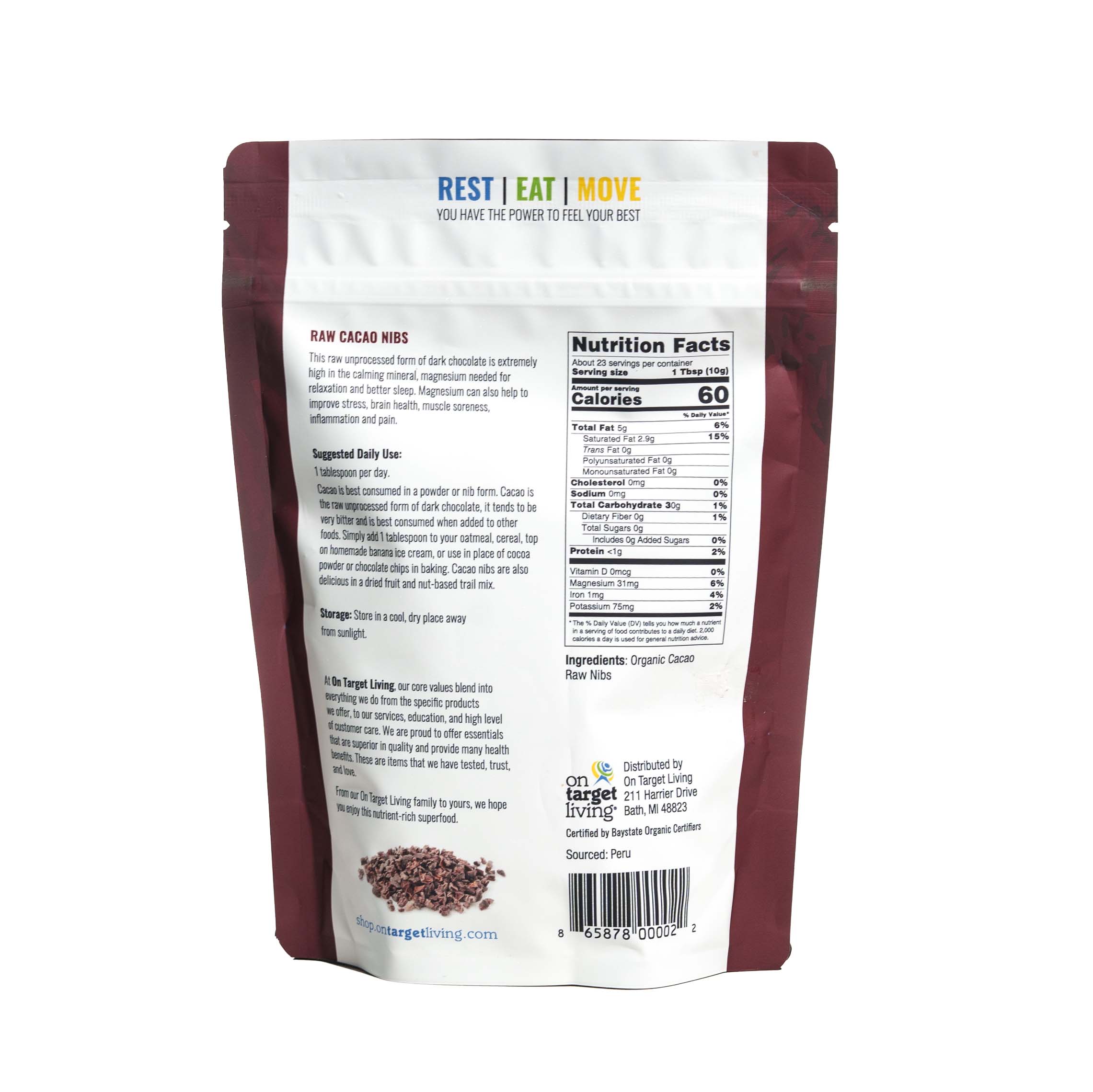 Cacao Nibs- 8 oz
