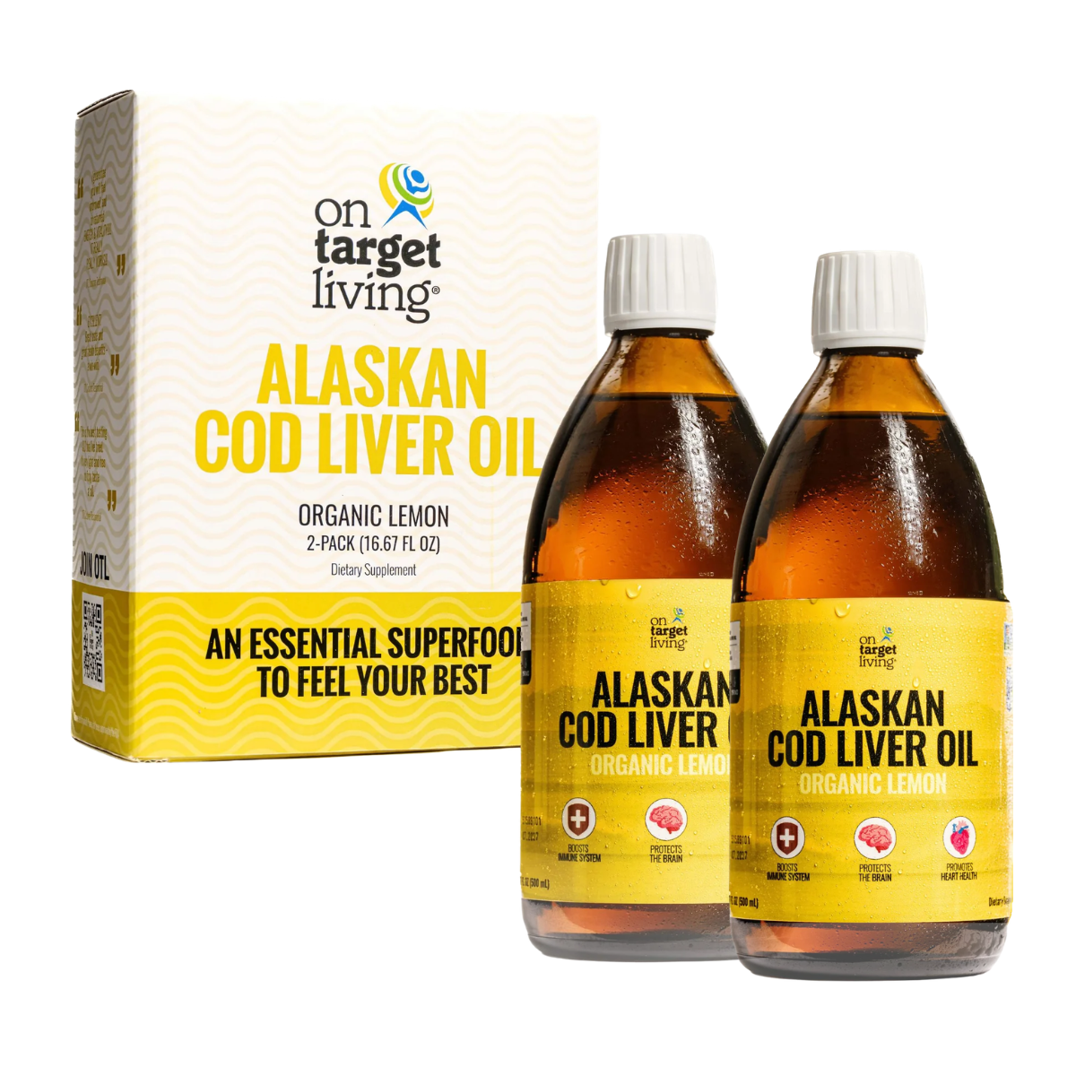 Cod Liver Oil 16.67 oz (2-Pack)
