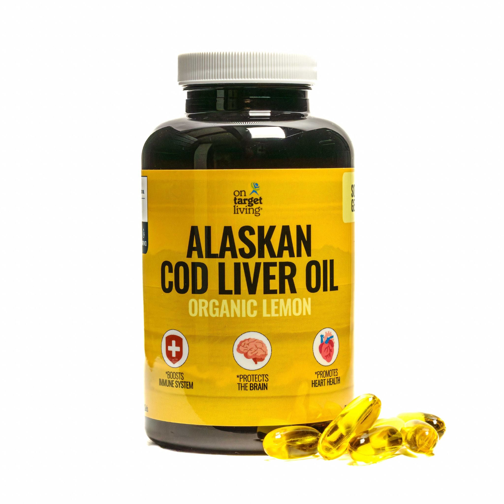 Alaskan Cod Liver Oil-120 Softgels