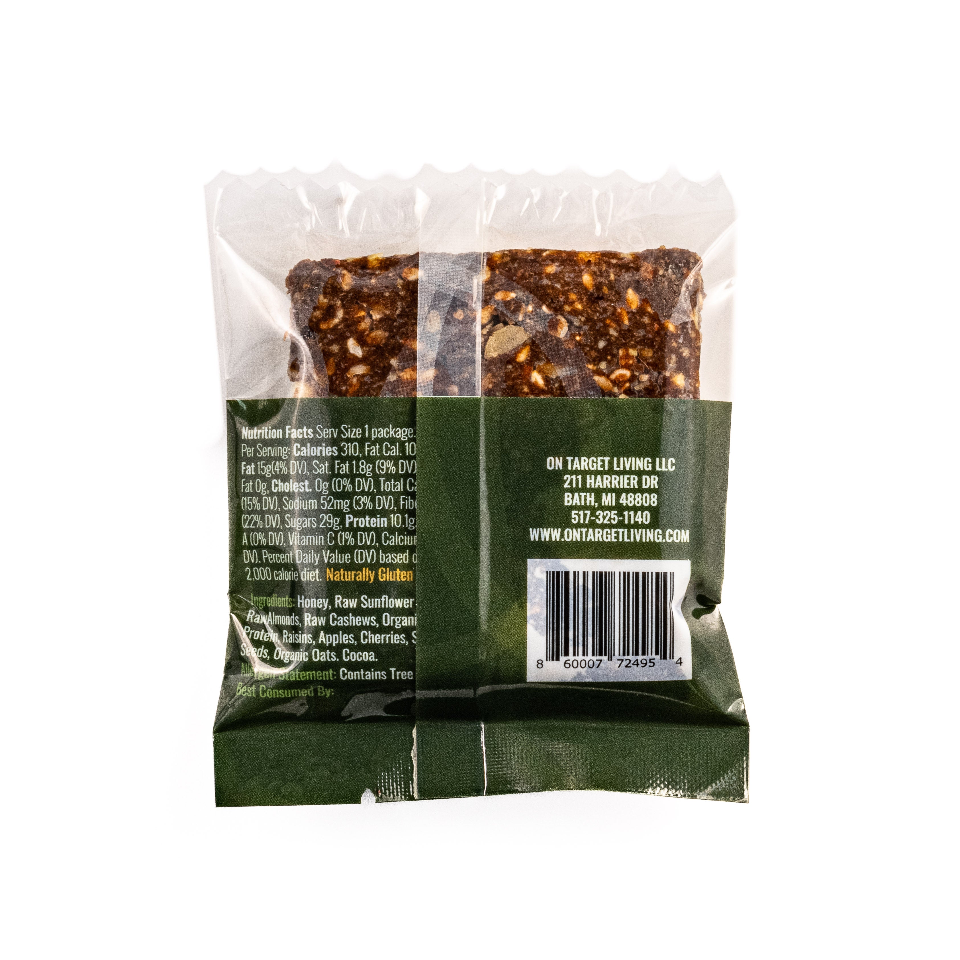 OTL Food Bar 12 Pack- Chocolate Hemp