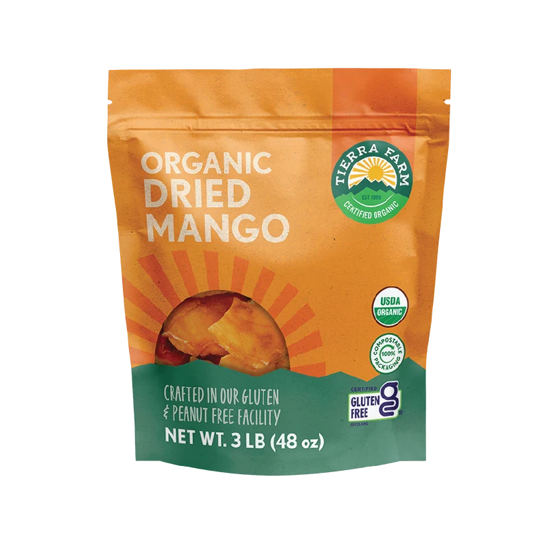Organic Dried Mango- 12 oz