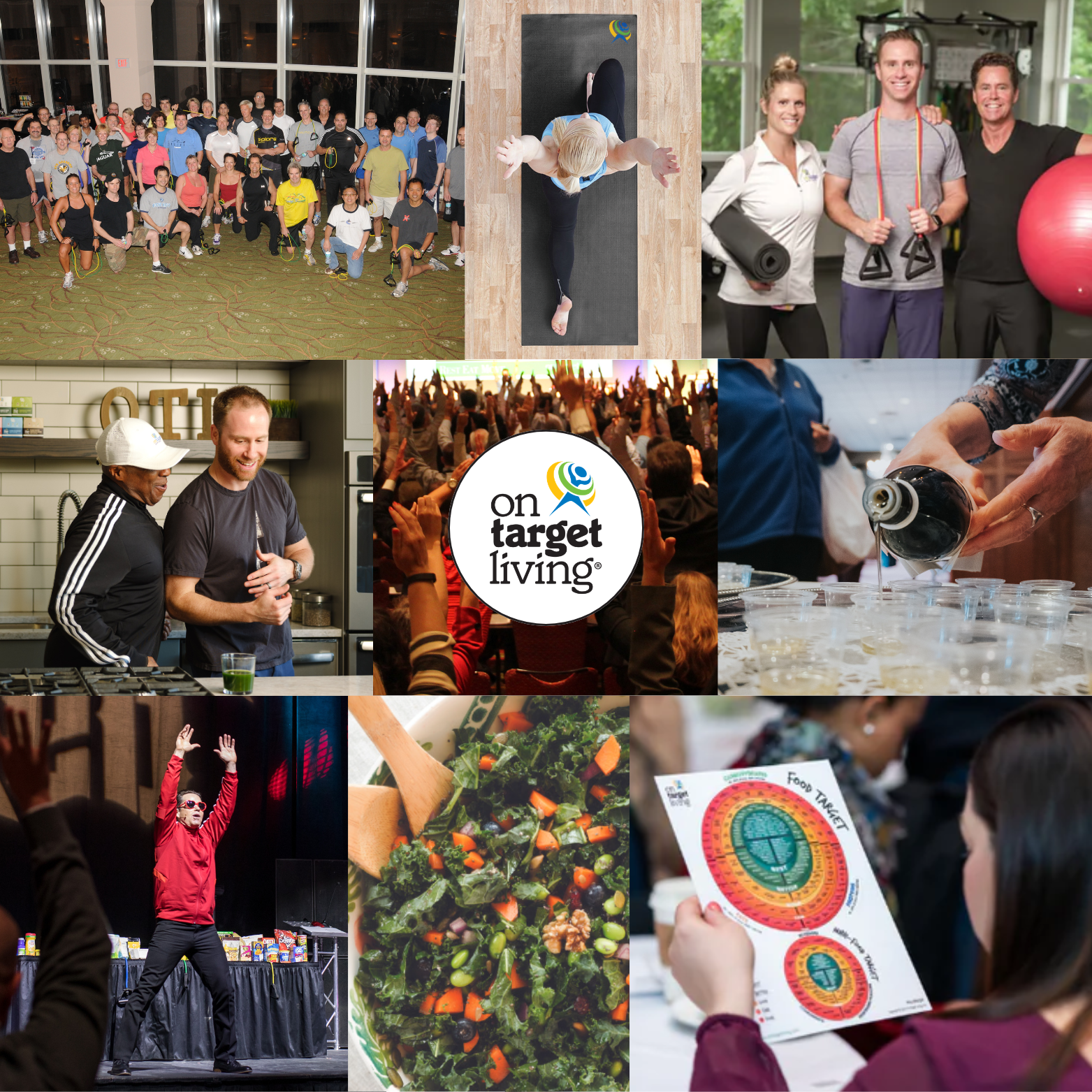 On Target Living presents: REST | EAT | MOVE — Live