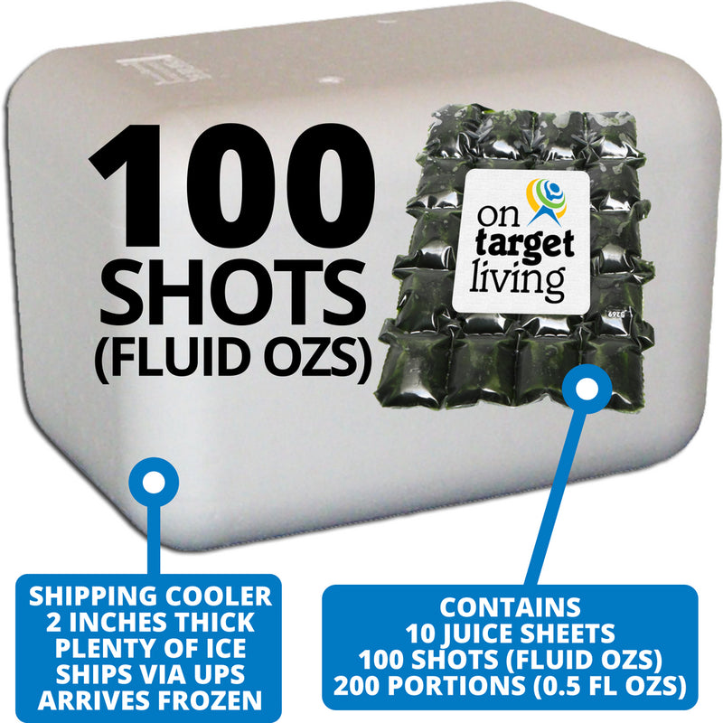 Frozen Wheatgrass Juice-100 FL OZS