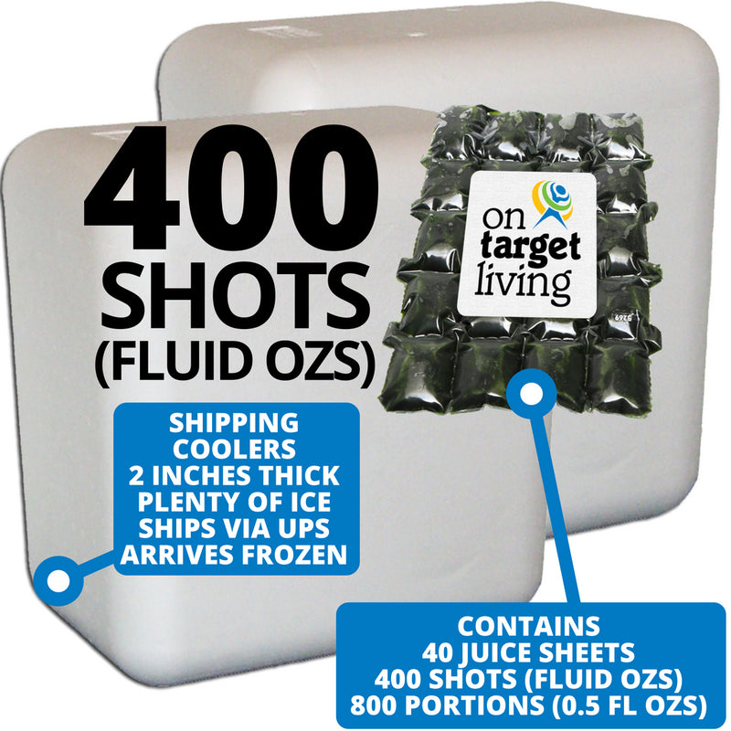 Frozen Wheatgrass Juice-400 FL OZS