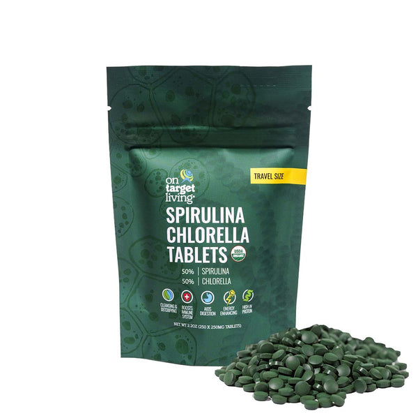 Spirulina Chlorella 50/50 Travel Size