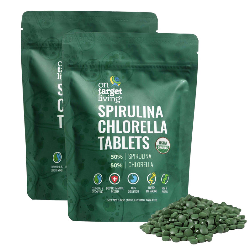 Spirulina Chlorella 50/50 (2-Pack)