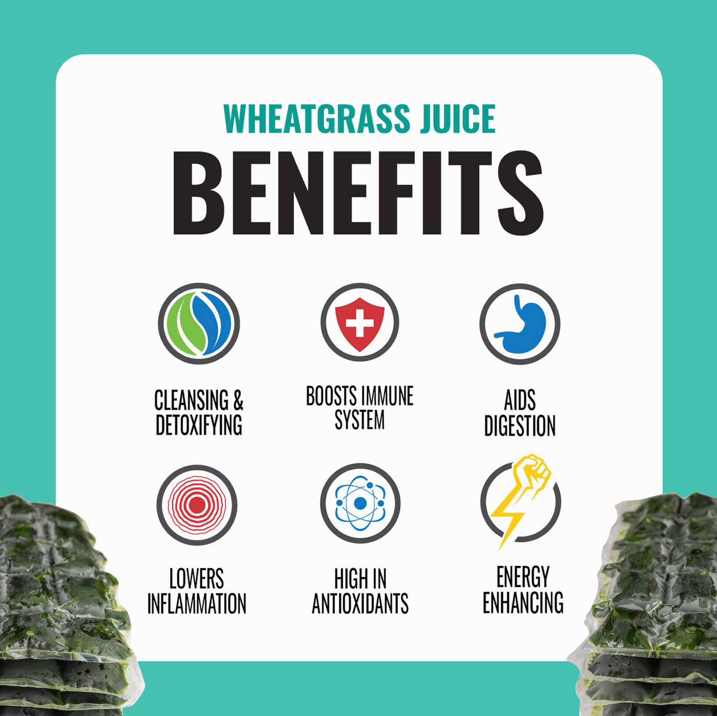 Frozen wheatgrass juice best sale