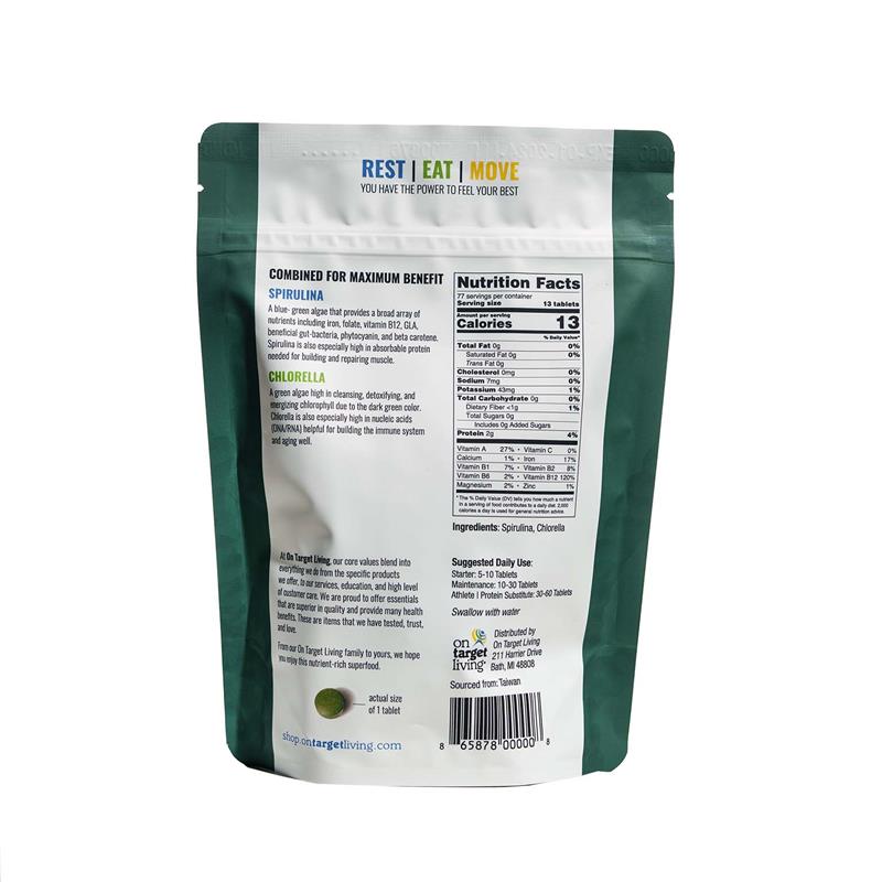Spirulina Chlorella 50/50