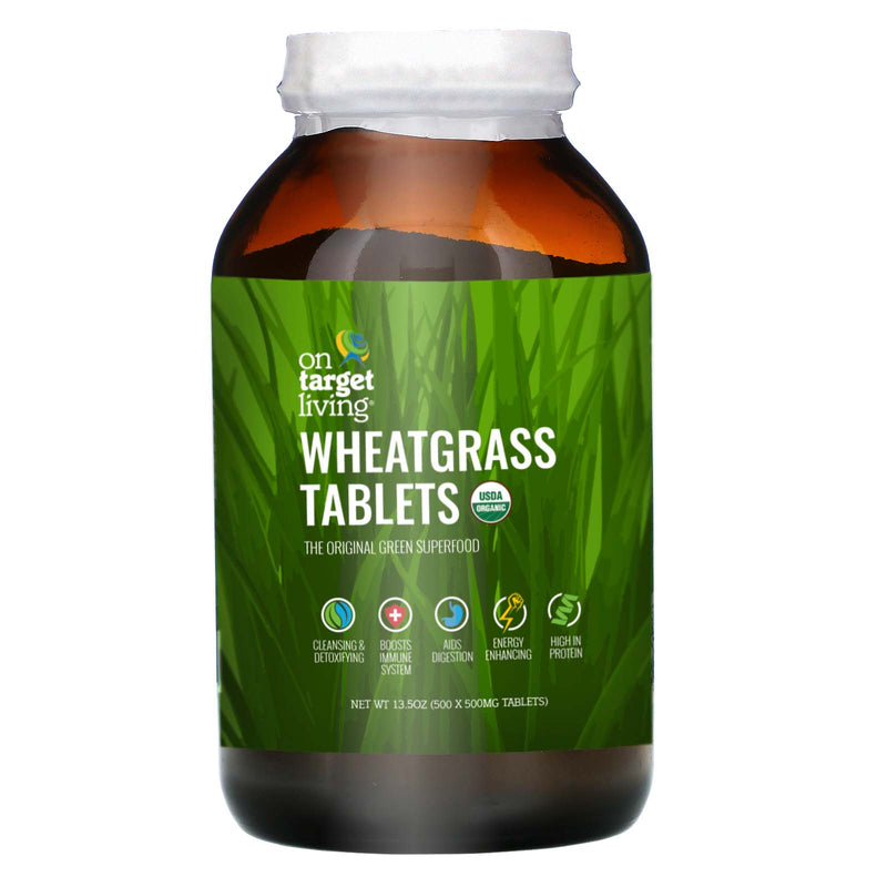 Wheat Grass Tablets- 500 Tablets
